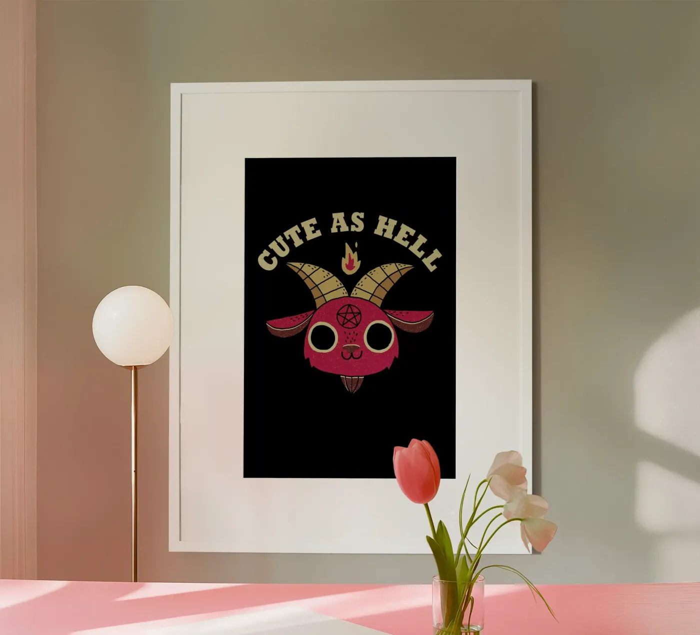 Cute As Hell poster by DinoMike