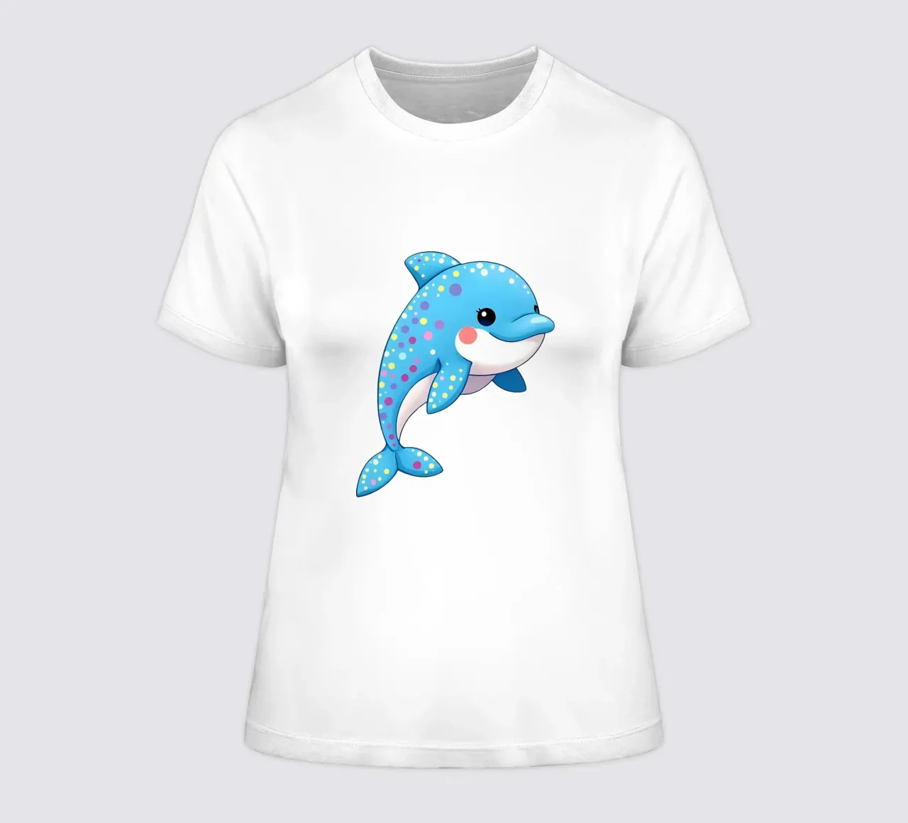 Delphin_3a t-shirt da donna da Tierisch bunt by LK