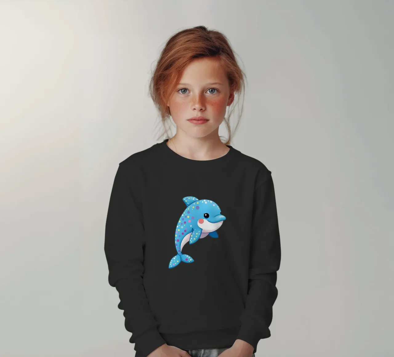 Delphin_3a felpa bambino da Tierisch bunt by LK