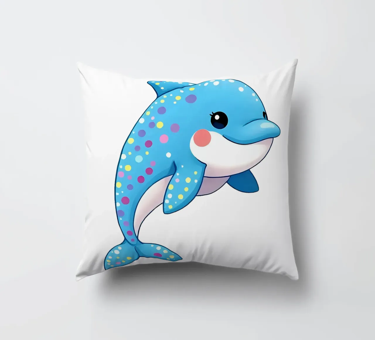 Delphin_3a cuscino da Tierisch bunt by LK