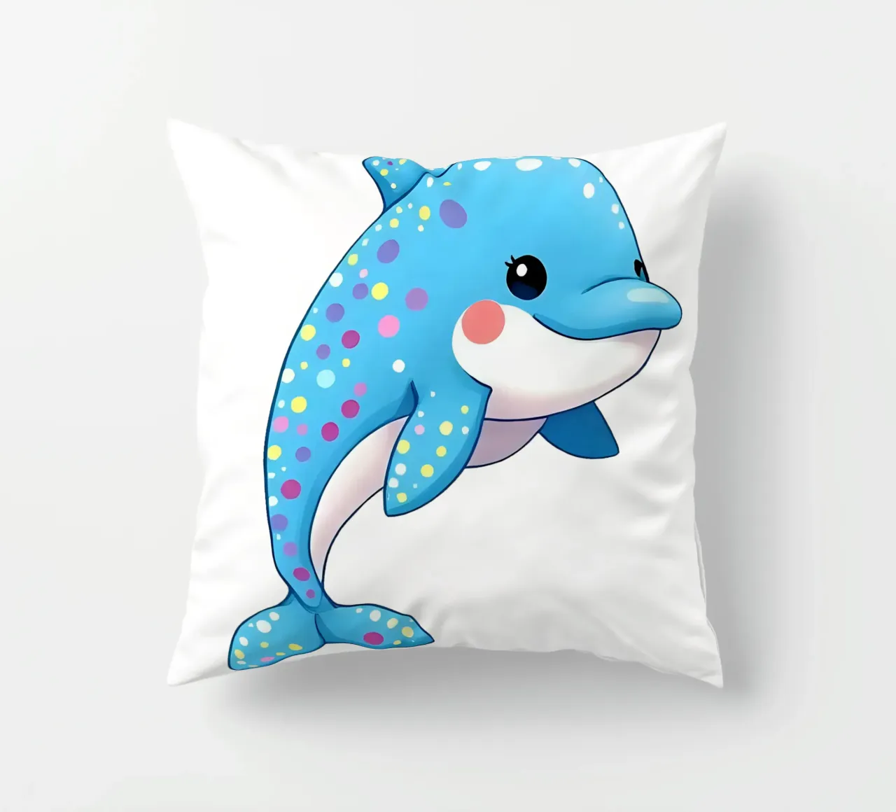 Delphin_3a cuscino da Tierisch bunt by LK