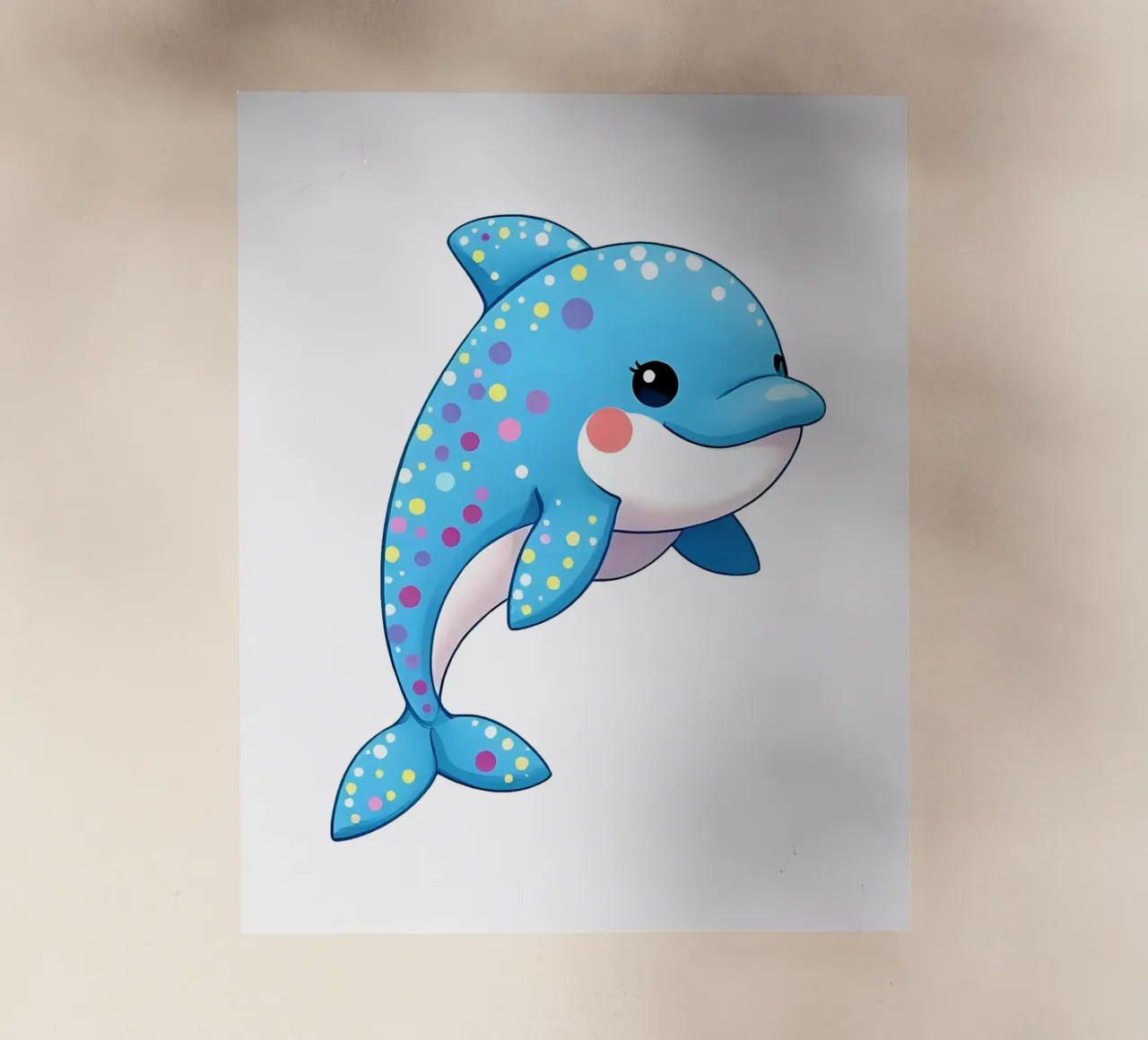 Delphin_3a pellicola backlit da Tierisch bunt by LK