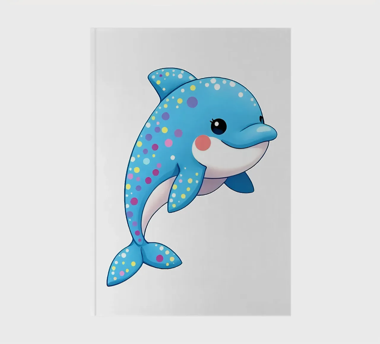 Delphin_3a notebook by Tierisch bunt by LK