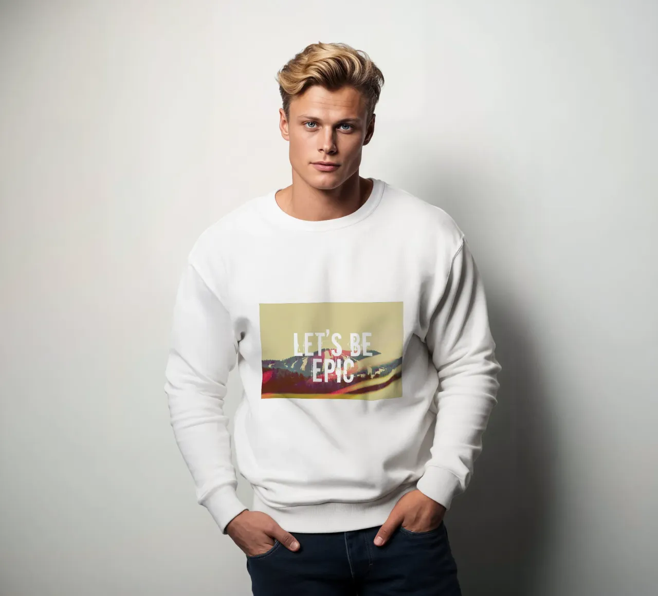 Let's Be Epic felpa da Vintage Skies