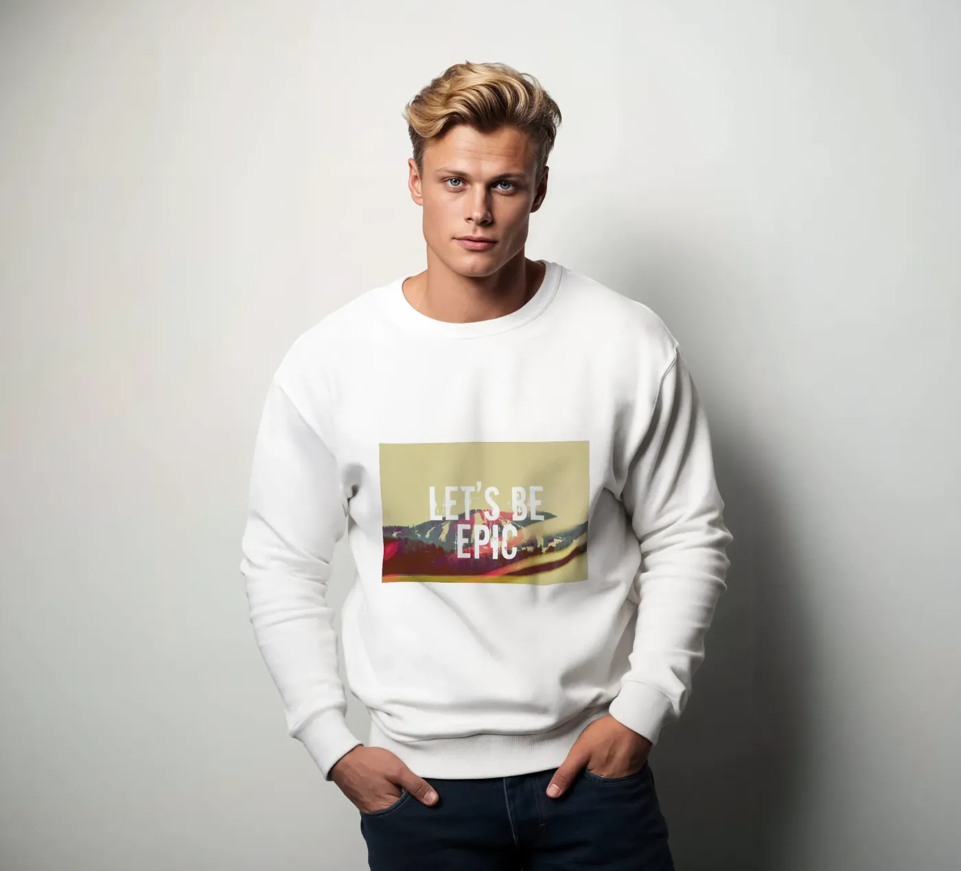 Let's Be Epic felpa da Vintage Skies