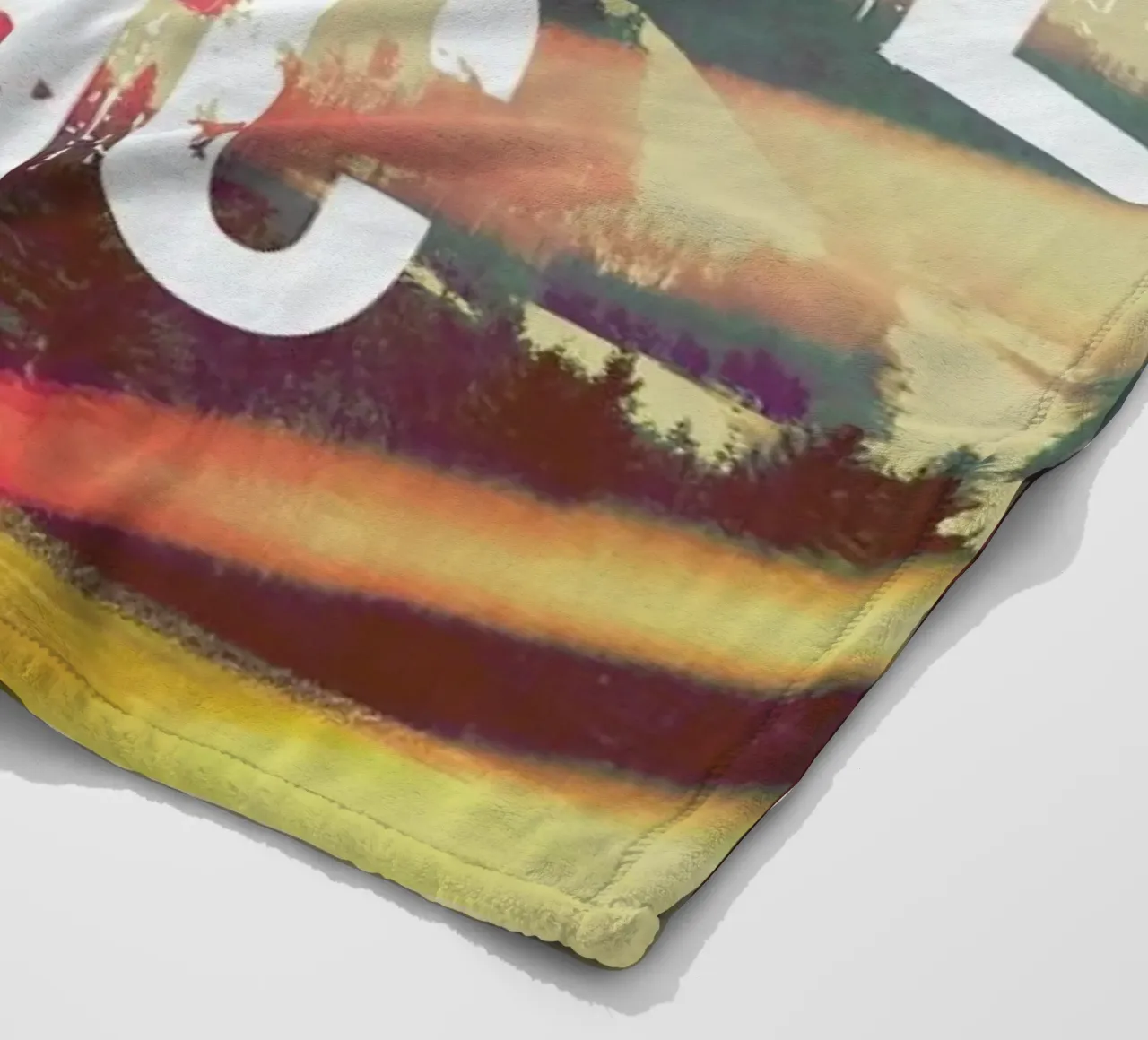 Let's Be Epic Fleecedecke von Vintage Skies