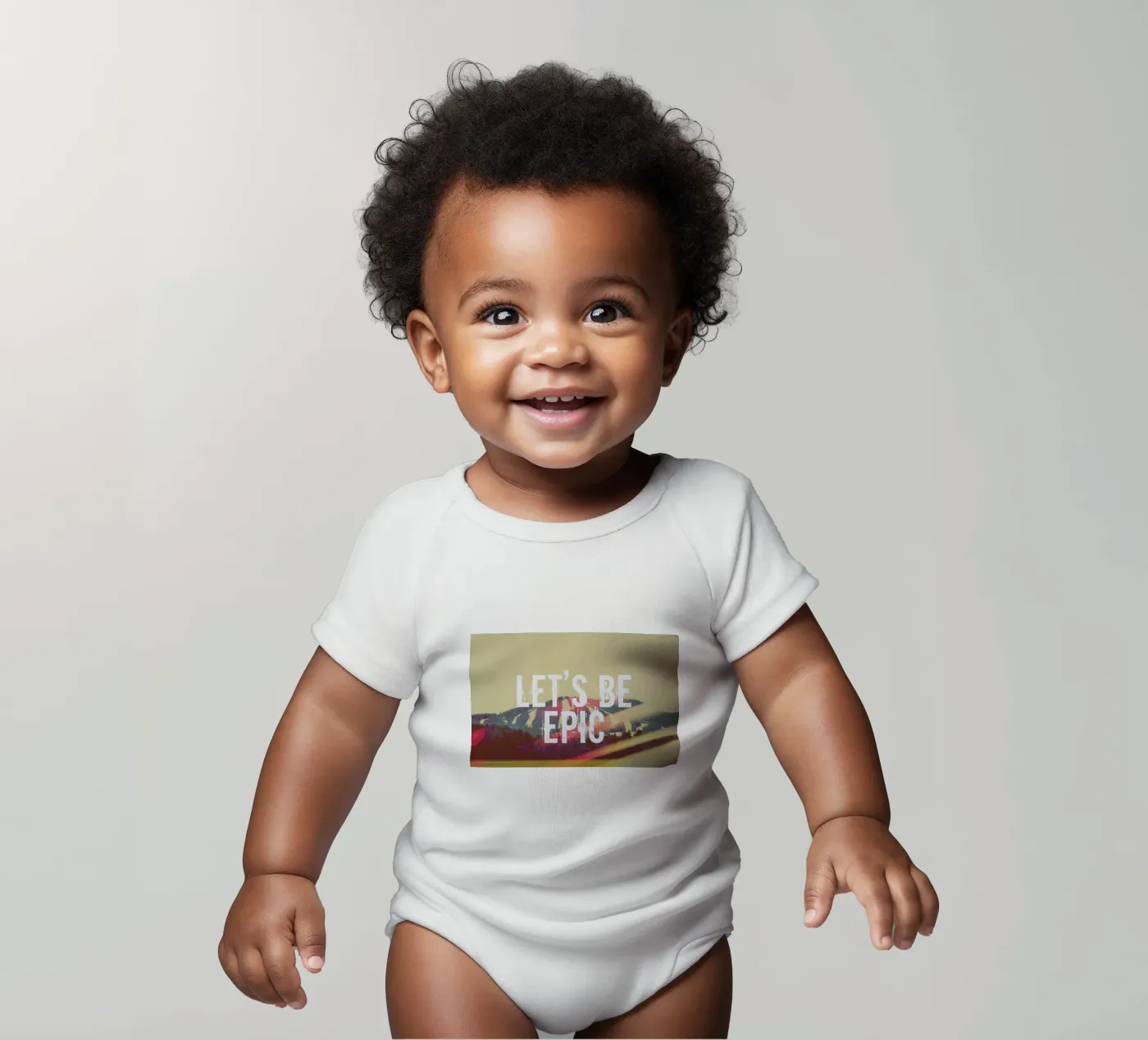 Let's Be Epic body bébé de Vintage Skies