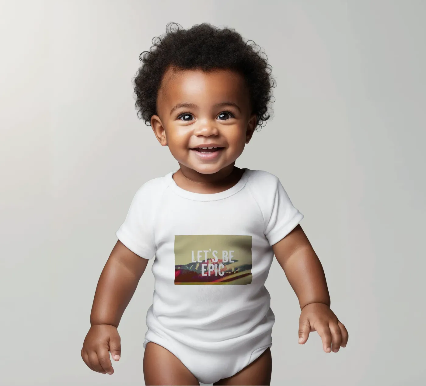 Let's Be Epic body bébé de Vintage Skies