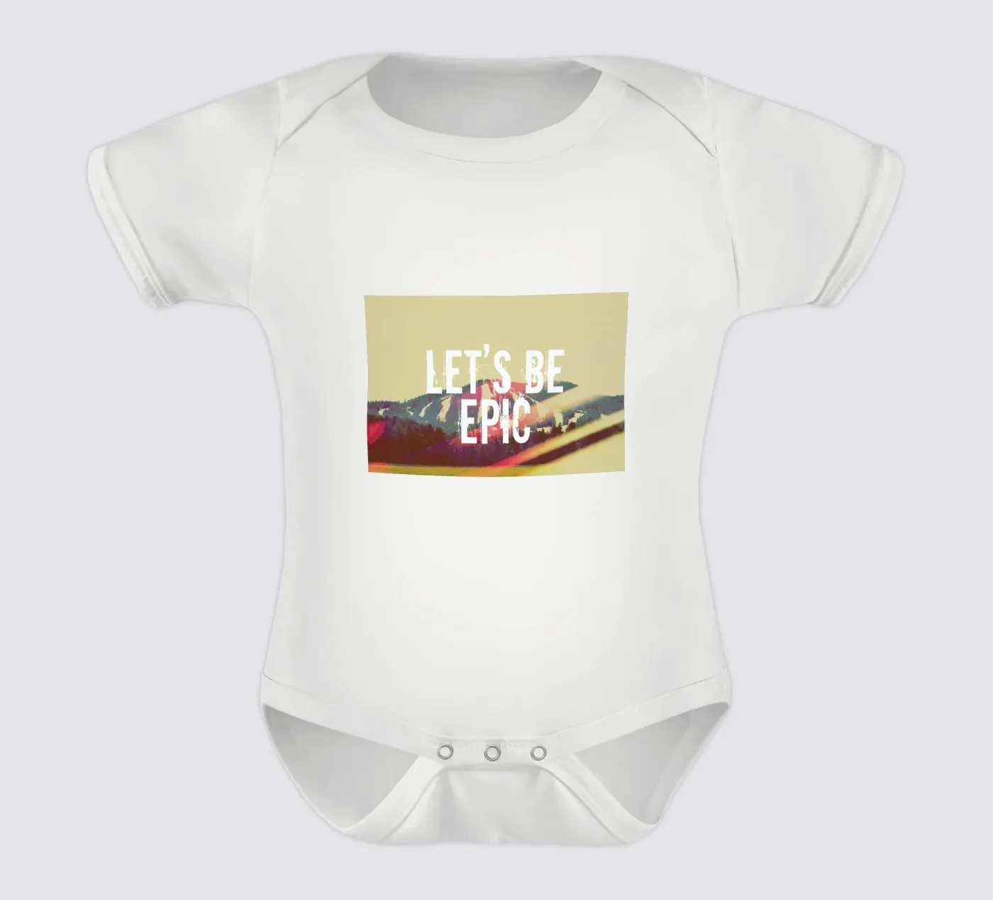 Let's Be Epic body bébé de Vintage Skies