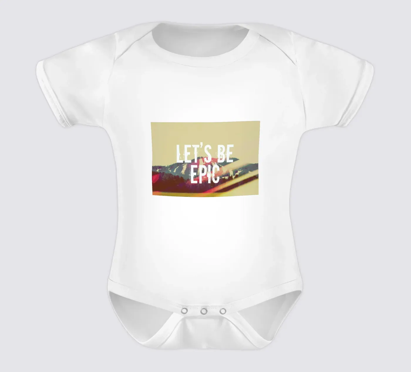 Let's Be Epic body bébé de Vintage Skies