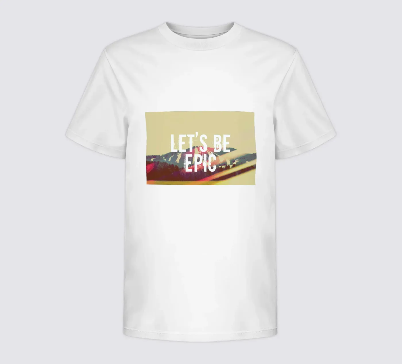 Let's Be Epic t-shirt bambini da Vintage Skies