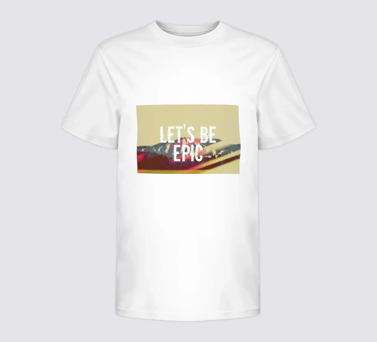 Let's Be Epic t-shirt bambini da Vintage Skies
