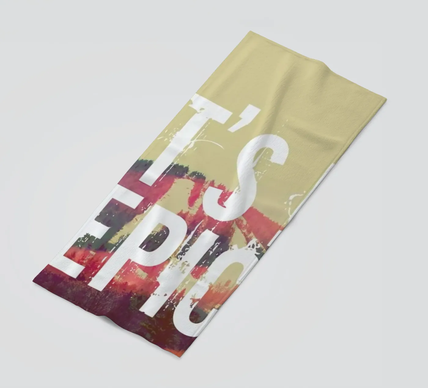 Let's Be Epic strandhanddoek van Vintage Skies