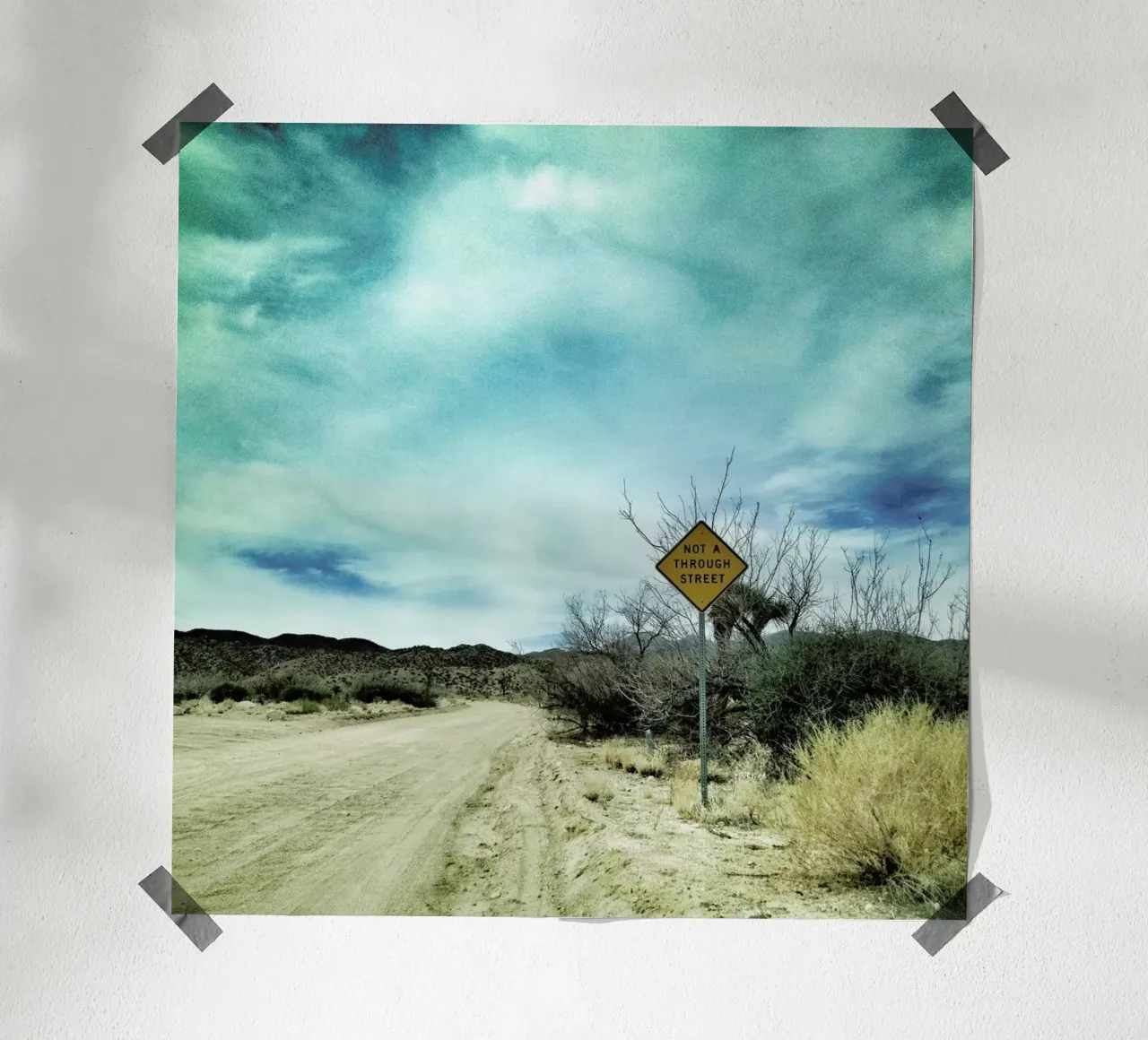 Desert Road poster da Maria Sattrup
