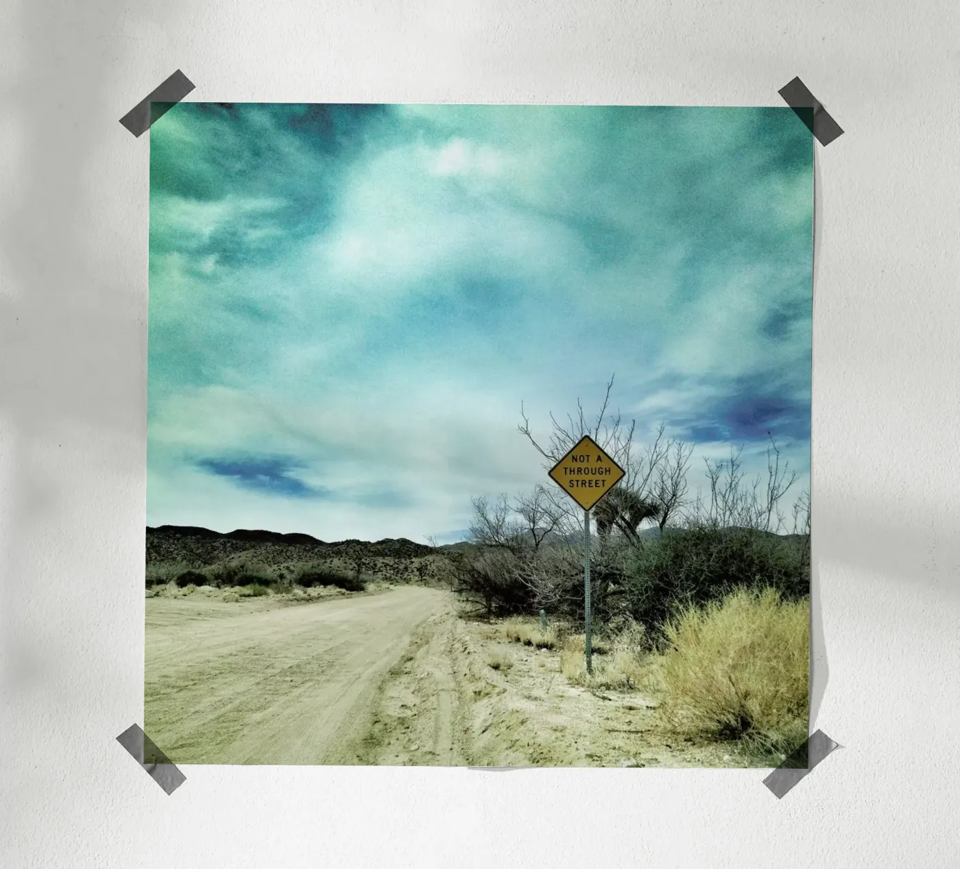 Desert Road poster da Maria Sattrup