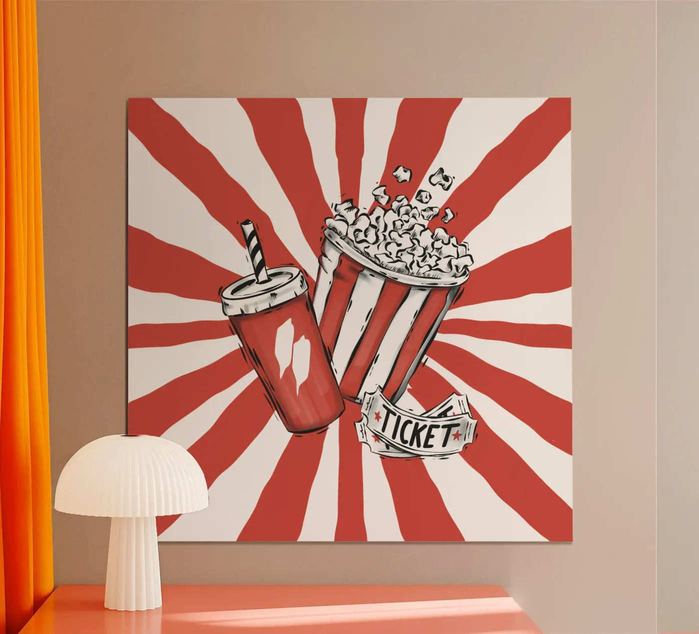 Movienight poster da Stella-Illustrations