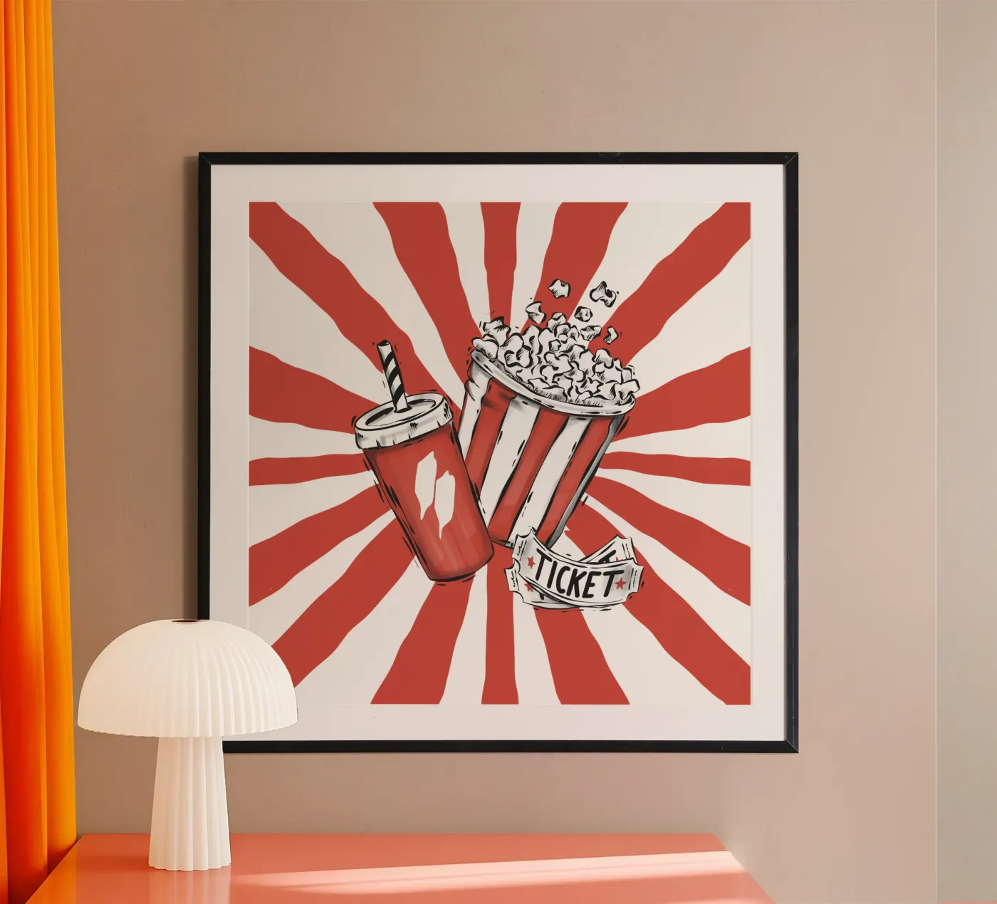 Movienight poster da Stella-Illustrations