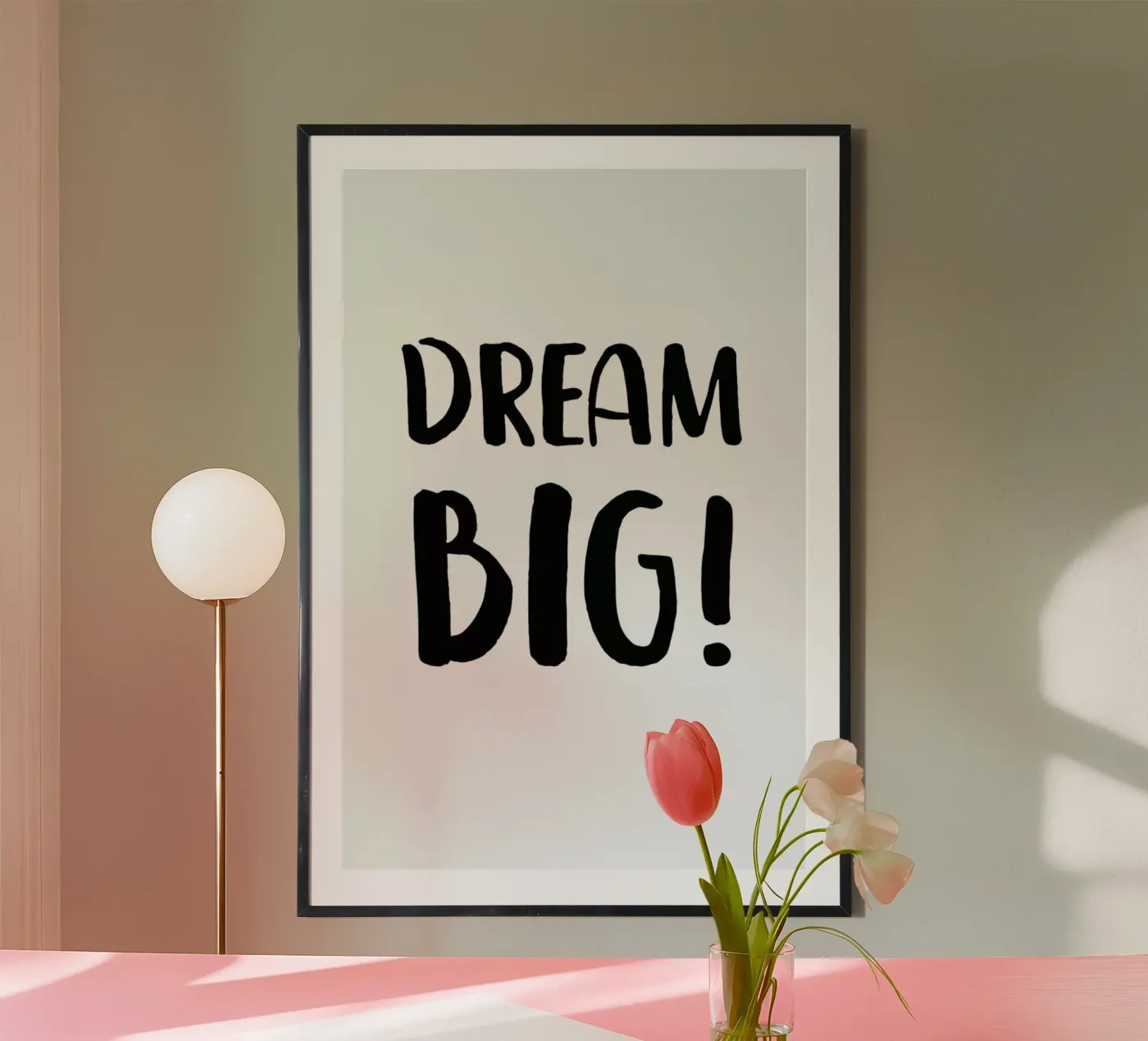 Dream Big poster da daylight design studio