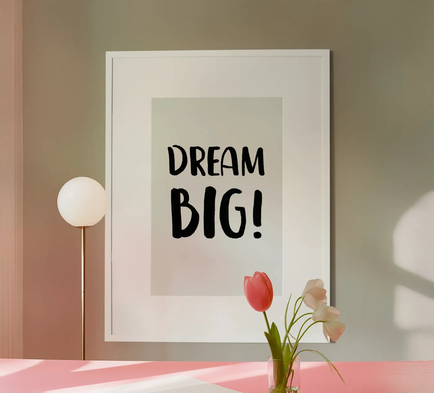 Dream Big poster da daylight design studio