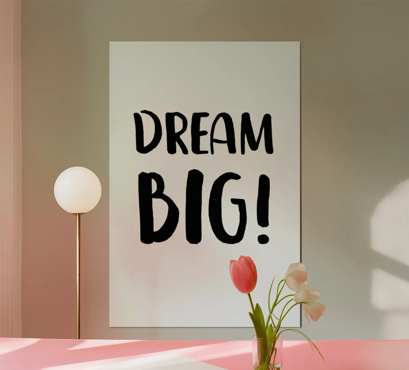 Dream Big poster da daylight design studio