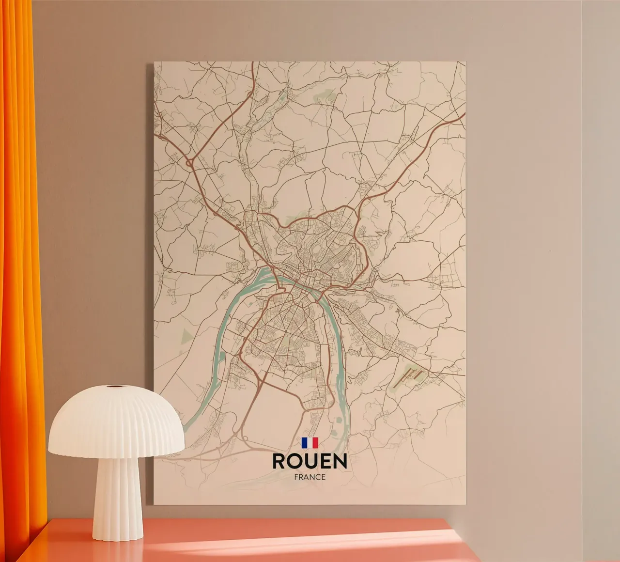 Rouen FR Acryl-Glas von Jacob W MICKELSON