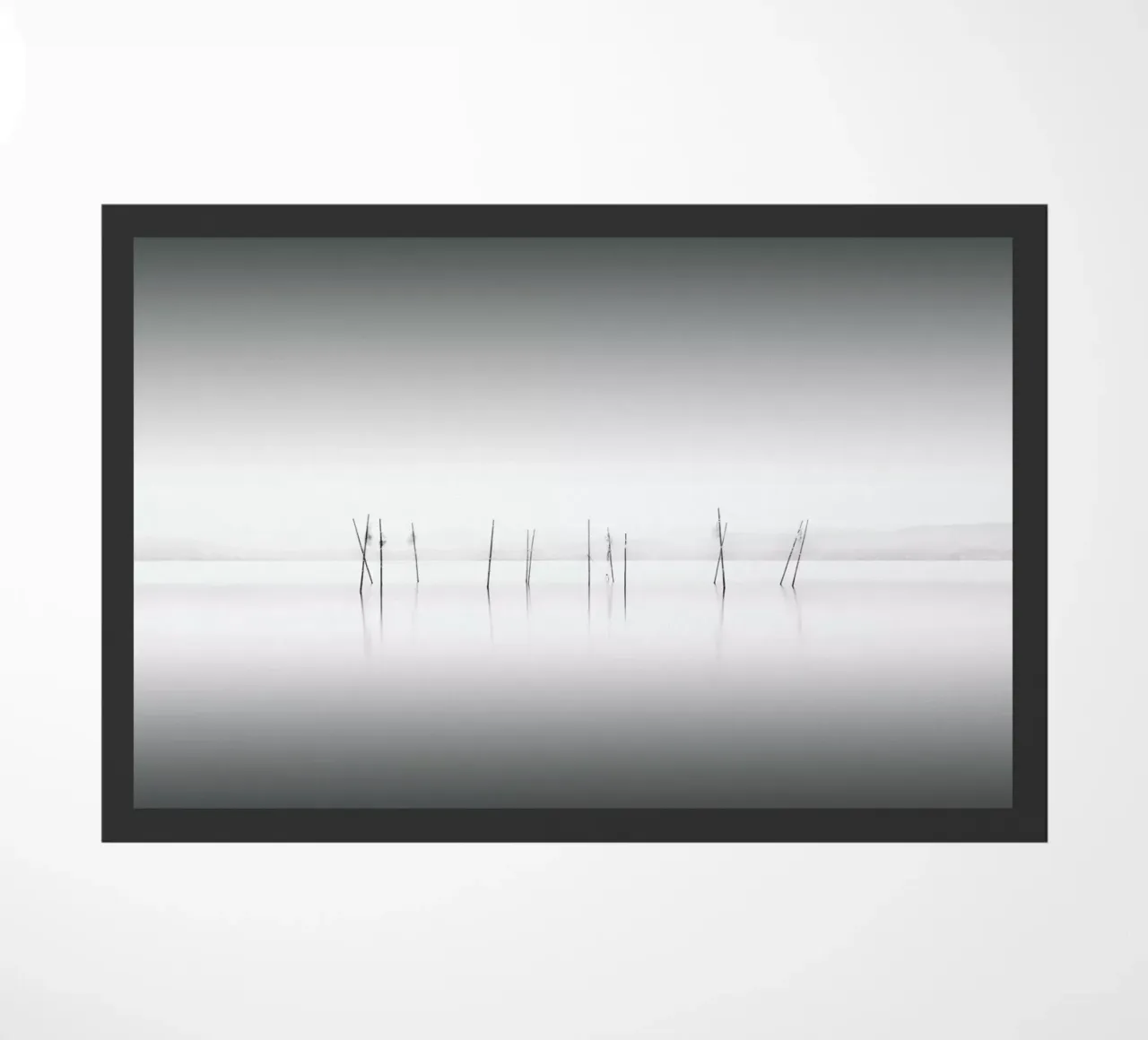 Biwa Study doormat by Michael J. Reibert