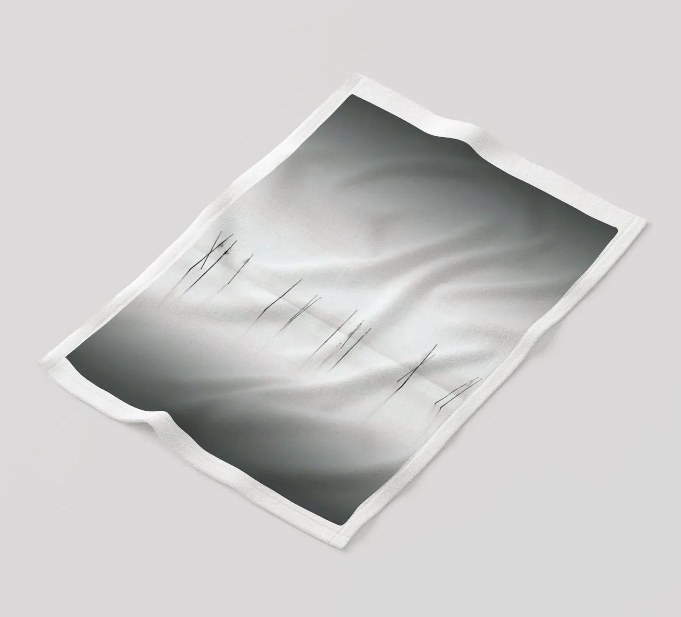 Biwa Study fleecedeken van Michael J. Reibert