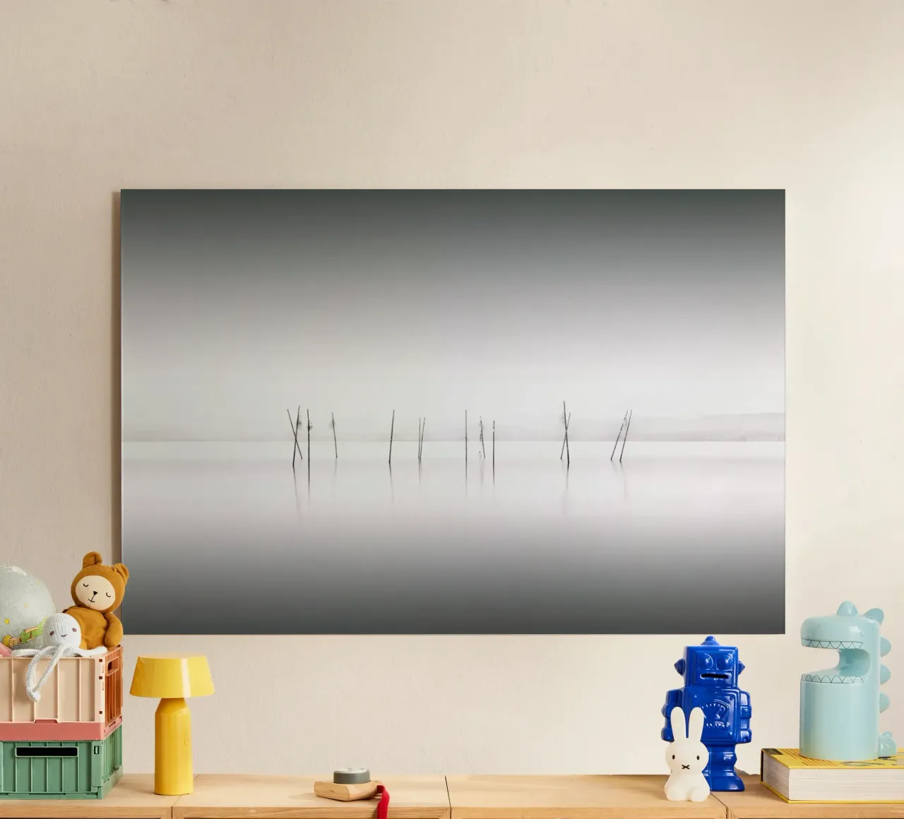 Biwa Study acrylic glass by Michael J. Reibert