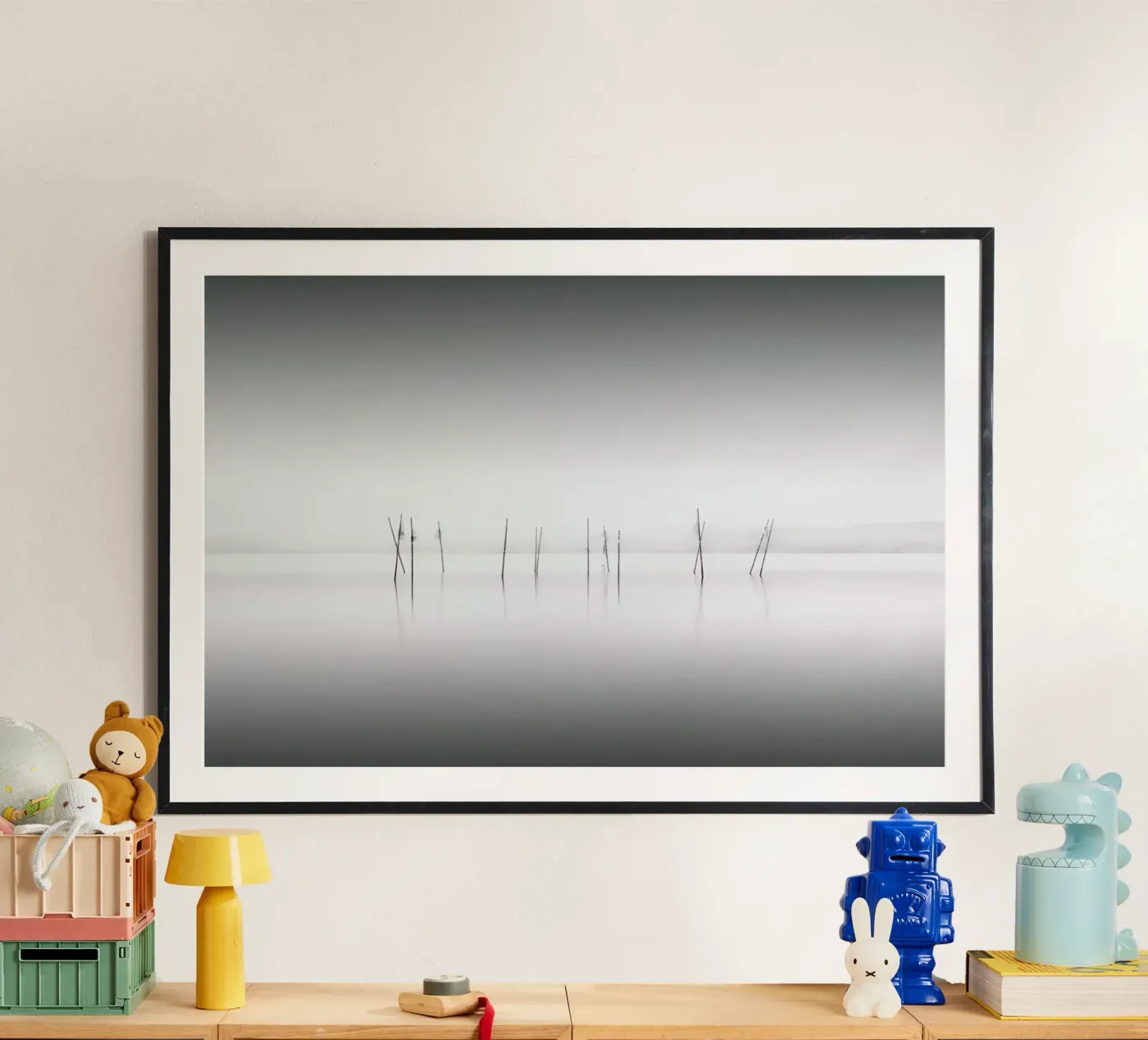 Biwa Study poster by Michael J. Reibert