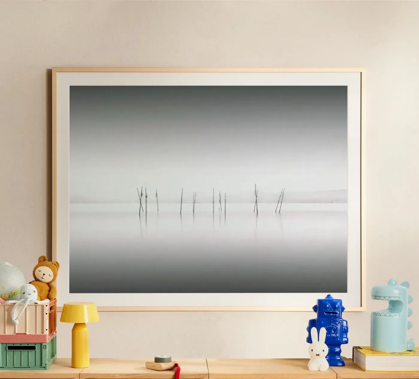 Biwa Study poster by Michael J. Reibert