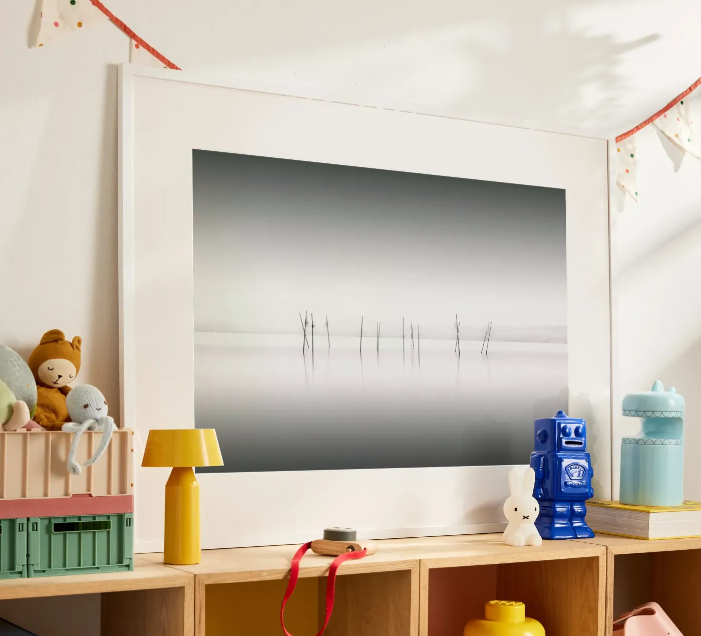 Biwa Study poster by Michael J. Reibert