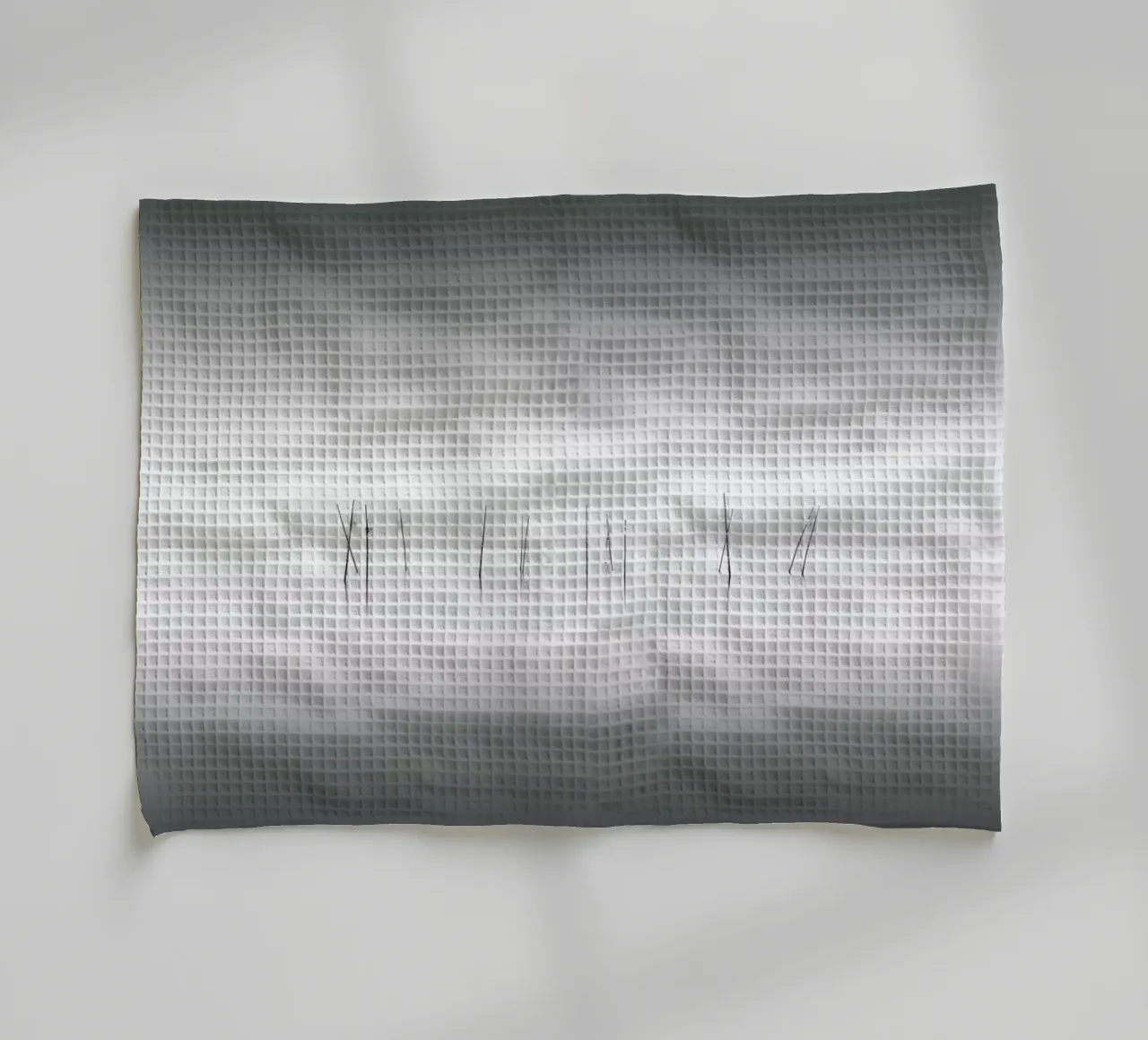 Biwa Study tea towel by Michael J. Reibert