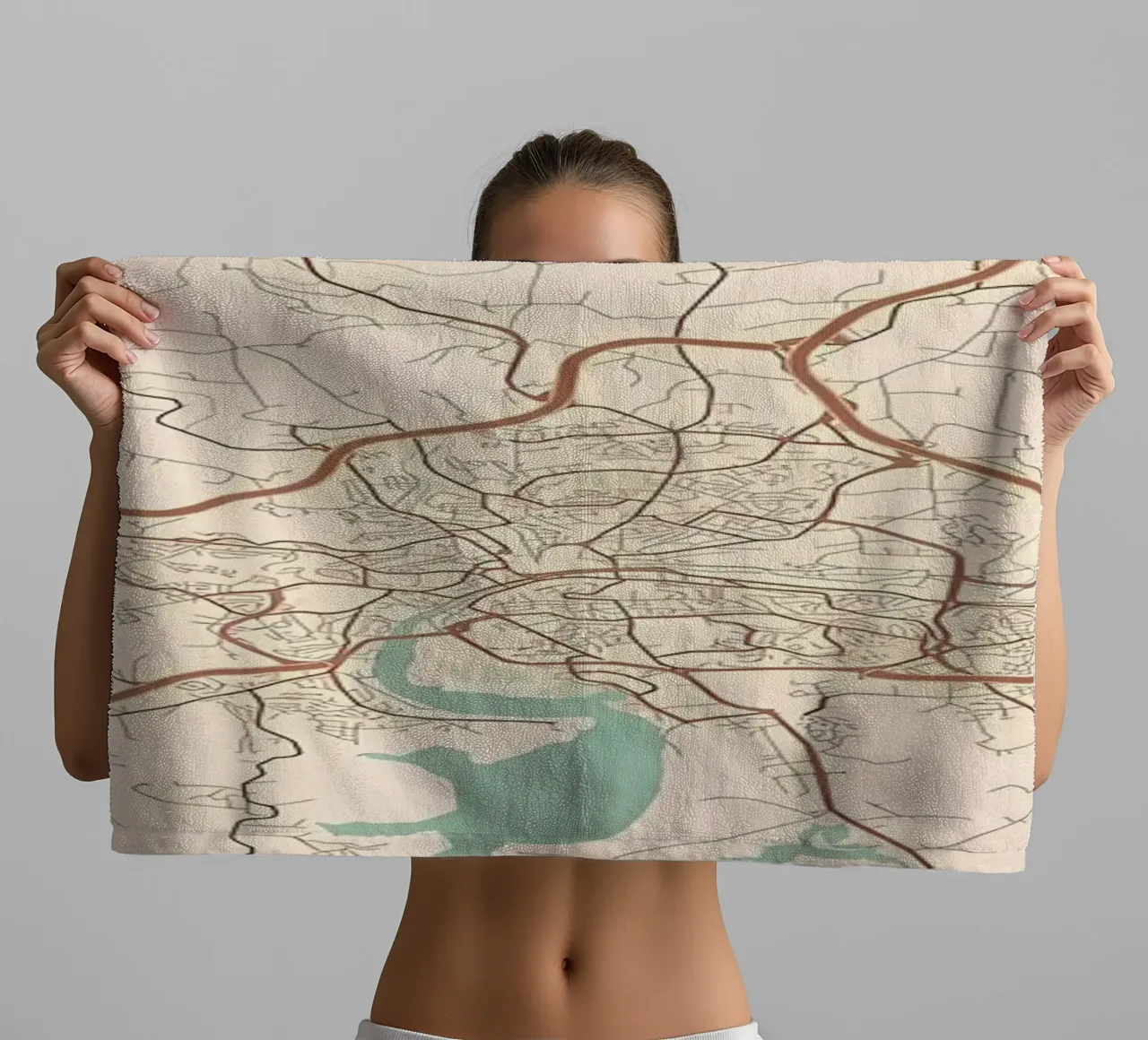 Quimper FR towel by Jacob W MICKELSON