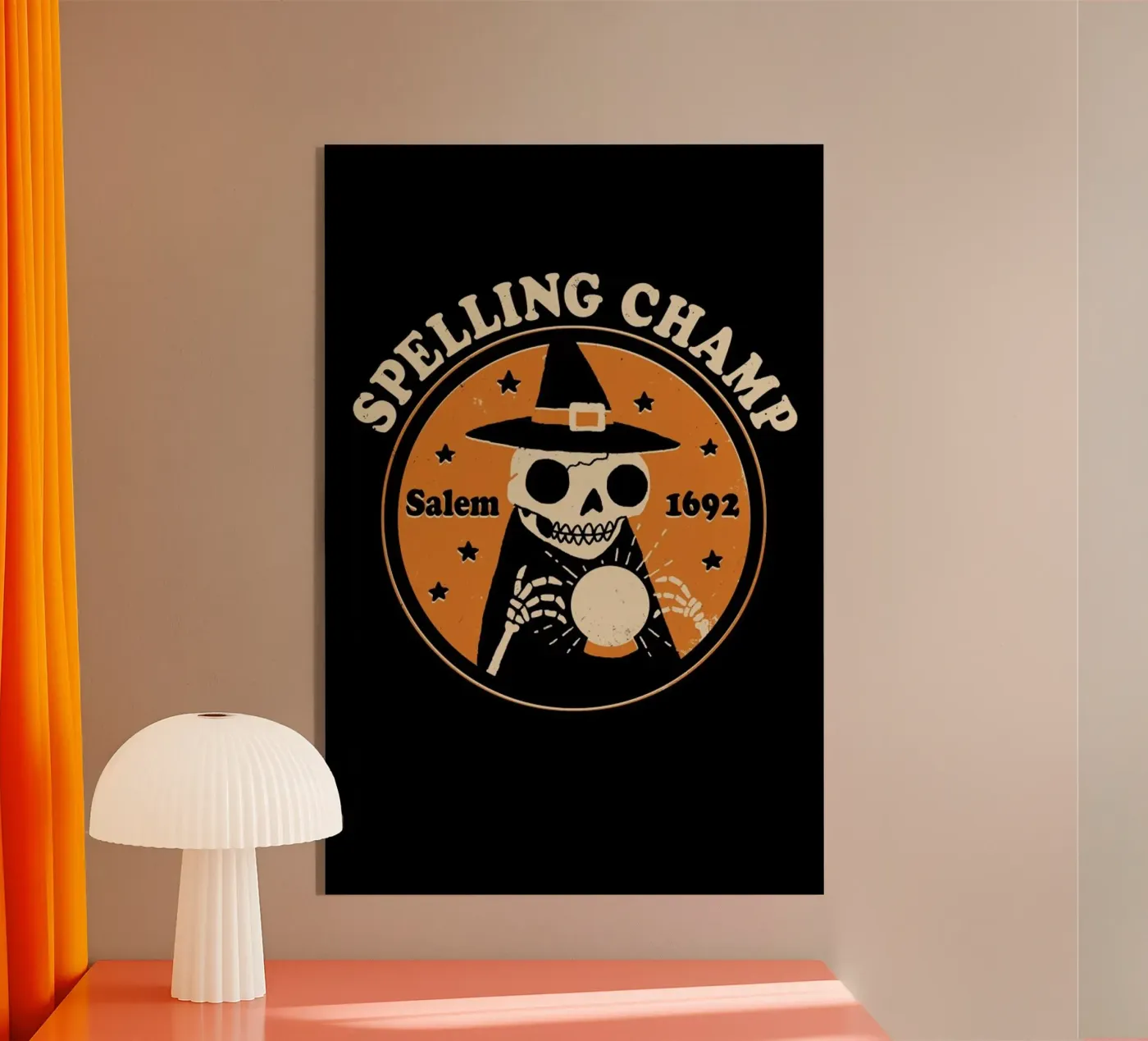 Spelling Champ acrylic glass by DinoMike