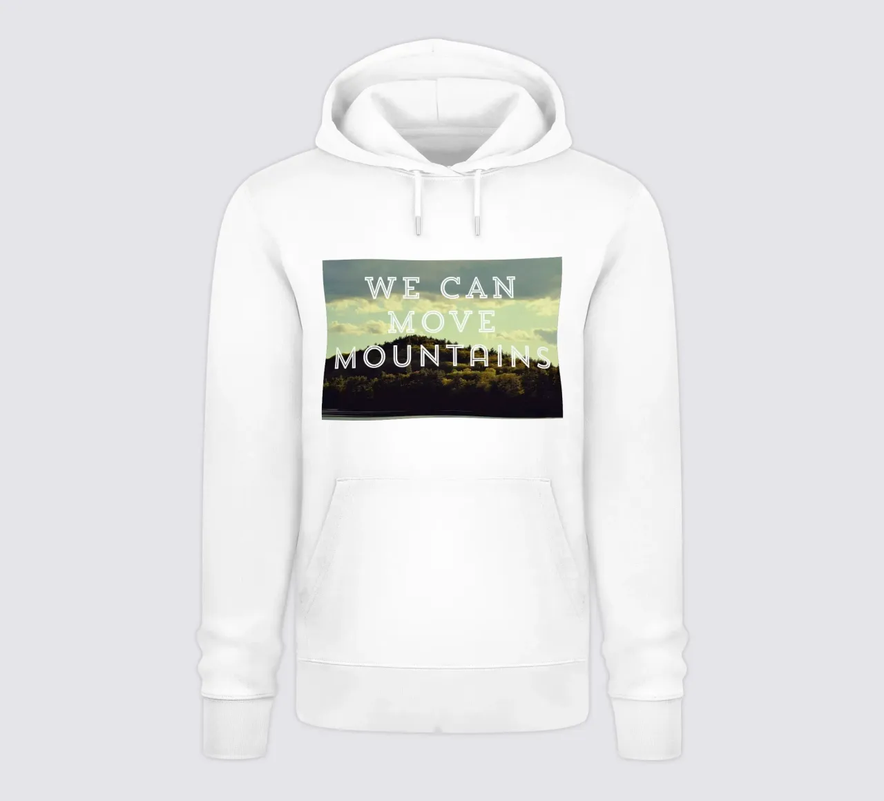 We Can Move Mountains felpa con cappuccio da Vintage Skies