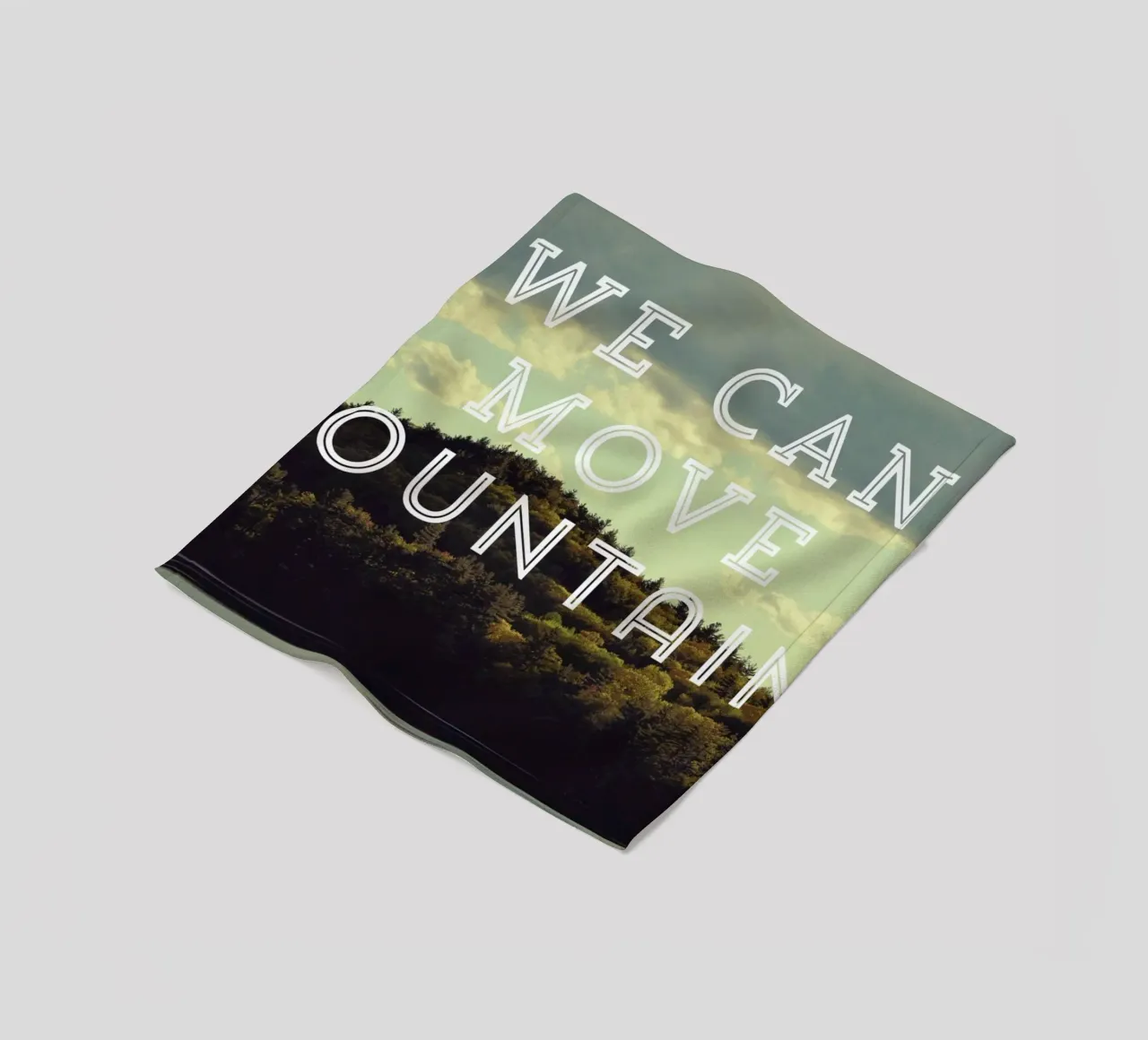 We Can Move Mountains coperta in pile da Vintage Skies