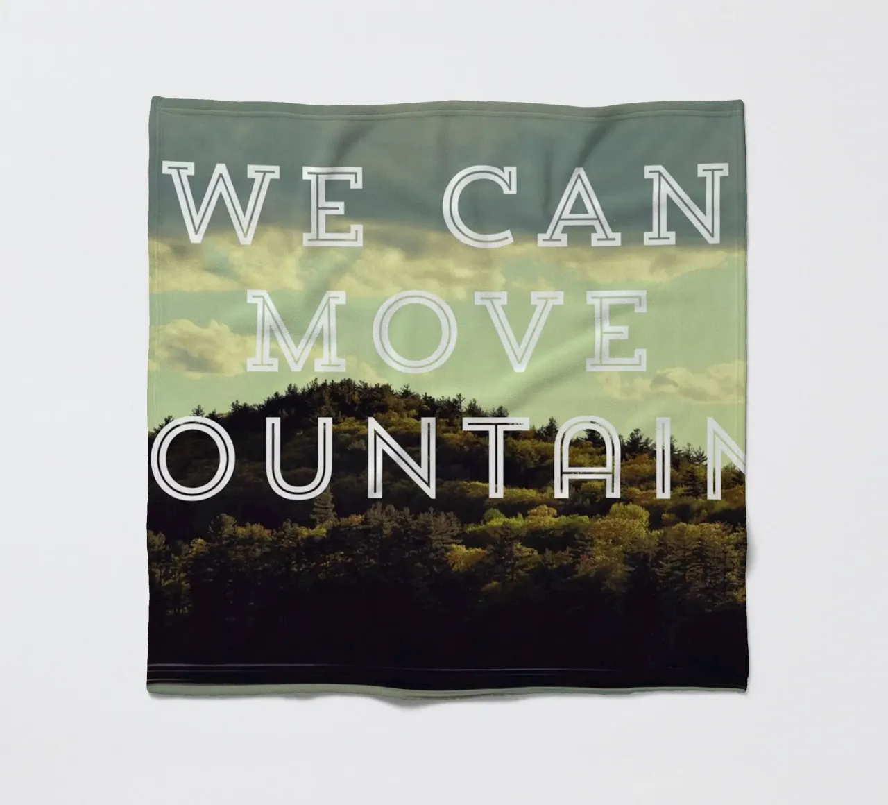 We Can Move Mountains coperta in pile da Vintage Skies