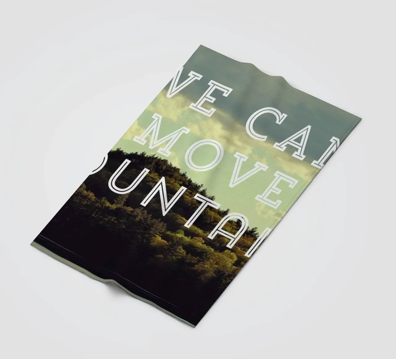 We Can Move Mountains coperta in pile da Vintage Skies