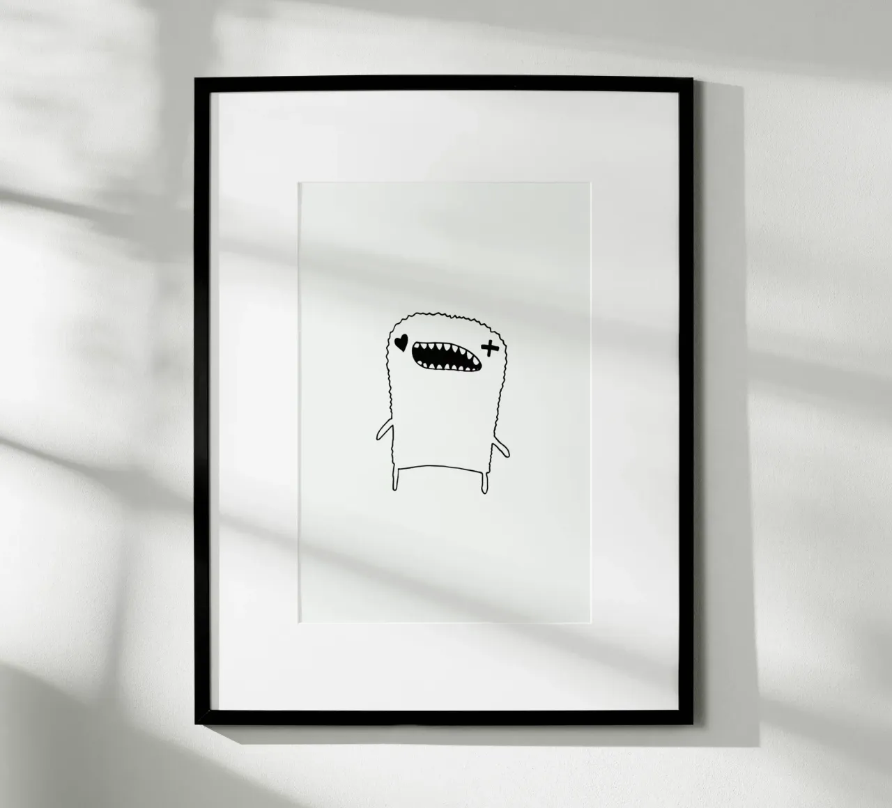Chupichupi poster con telaio in legno da Arthelps gGmbH
