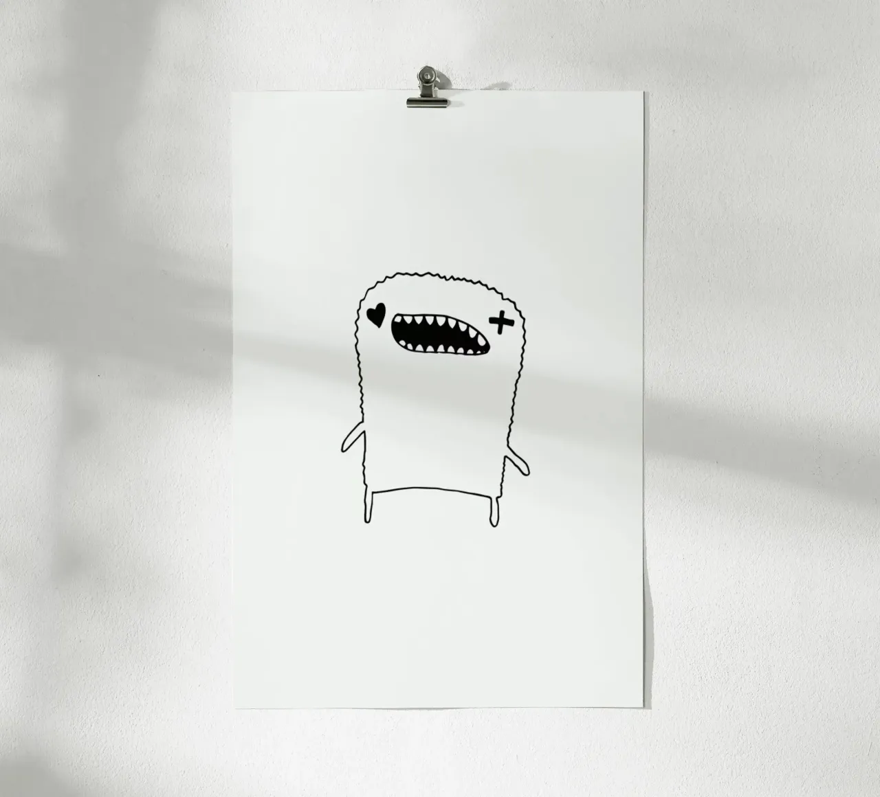 Chupichupi poster con telaio in legno da Arthelps gGmbH