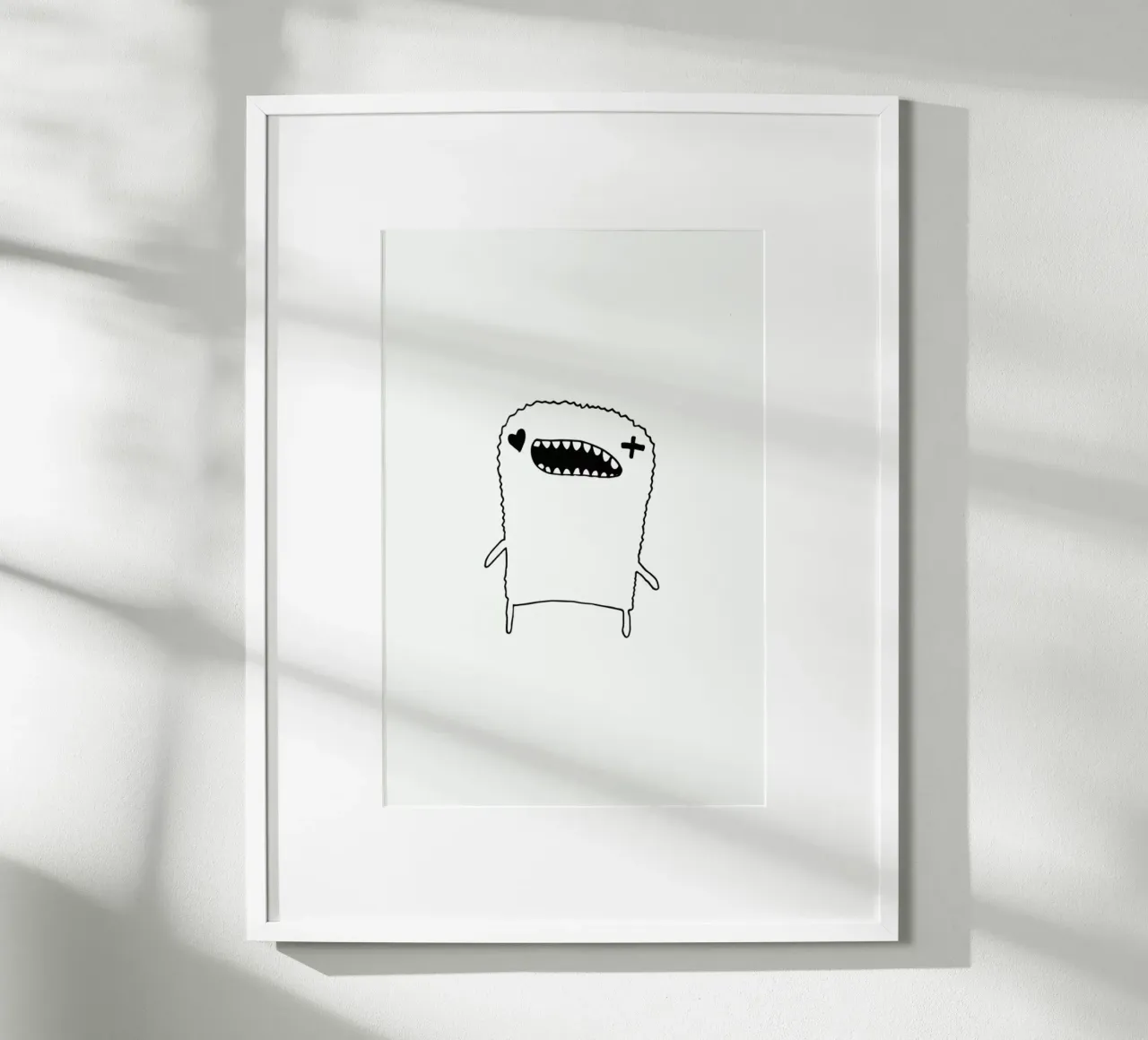 Chupichupi poster con telaio in legno da Arthelps gGmbH