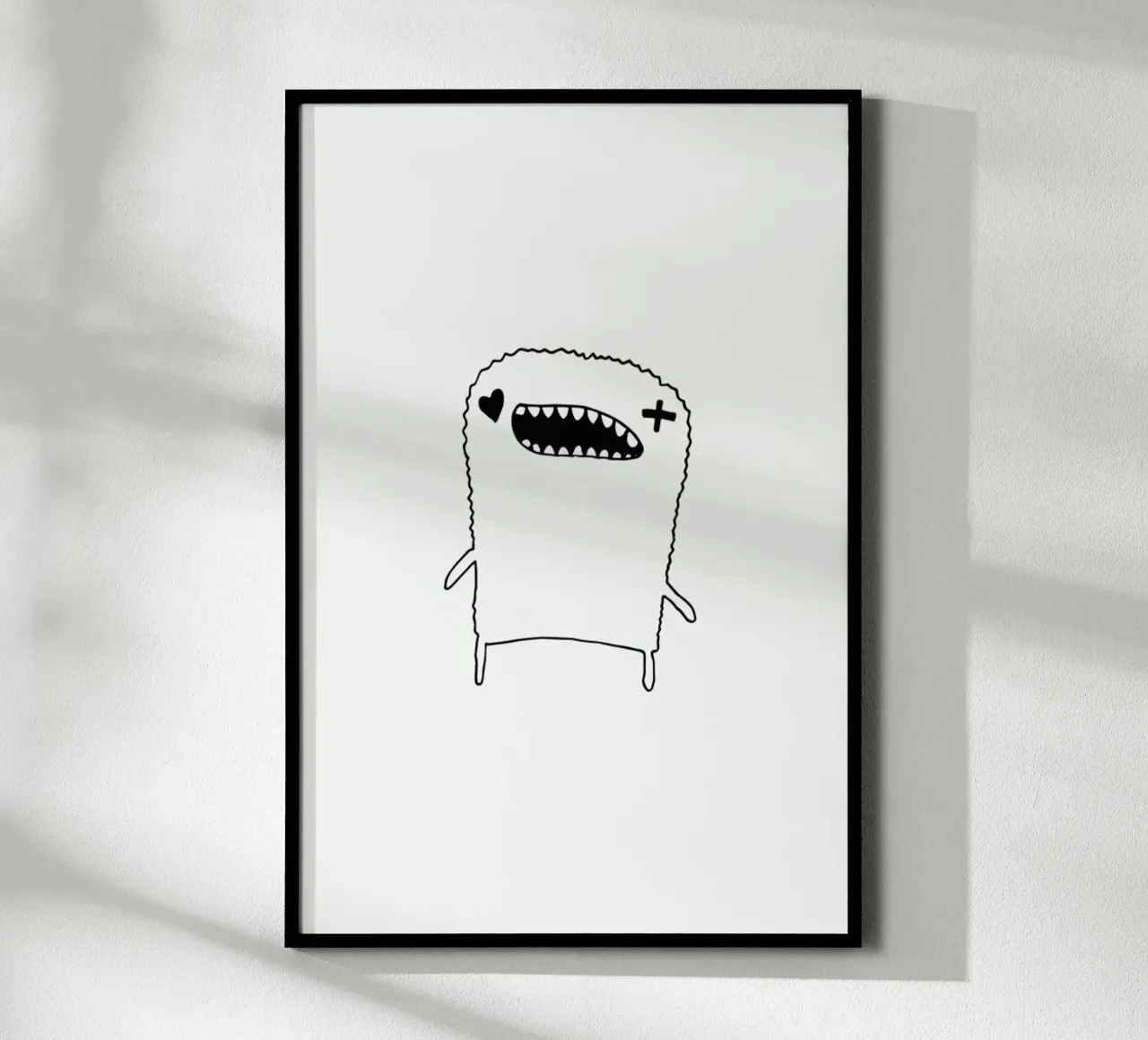 Chupichupi poster con telaio in legno da Arthelps gGmbH