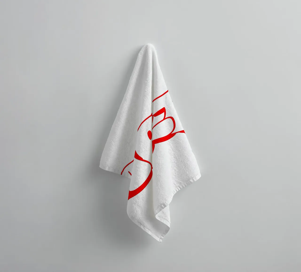 Art asciugamano da bagno da Flo Klein