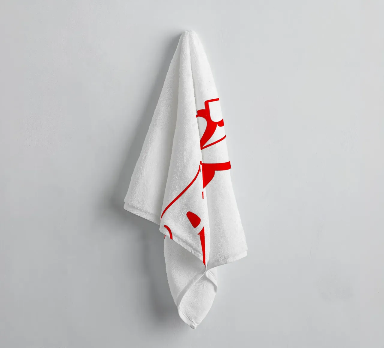 Art asciugamano da bagno da Flo Klein