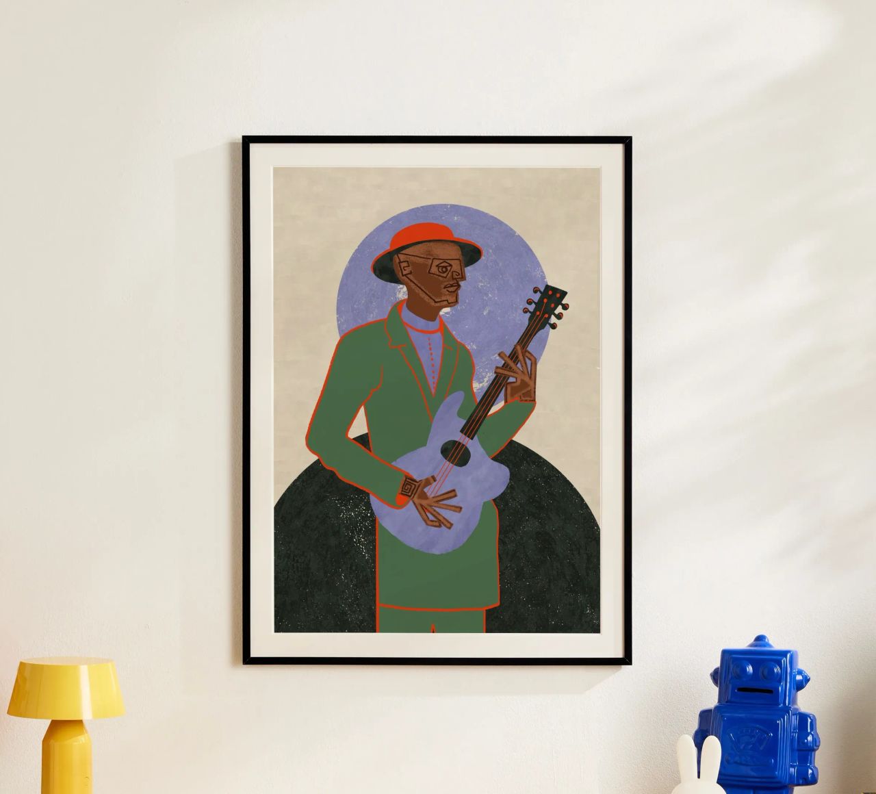 MUSIKER MANN XII Poster von Pictufy Sun & Spirit