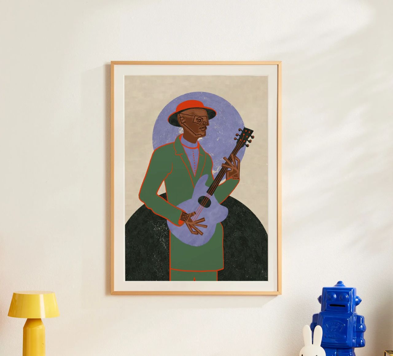 MUSIKER MANN XII Poster von Pictufy Sun & Spirit