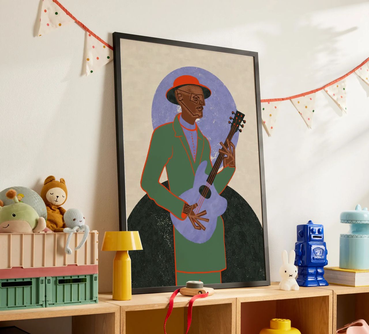 MUSIKER MANN XII Poster von Pictufy Sun & Spirit