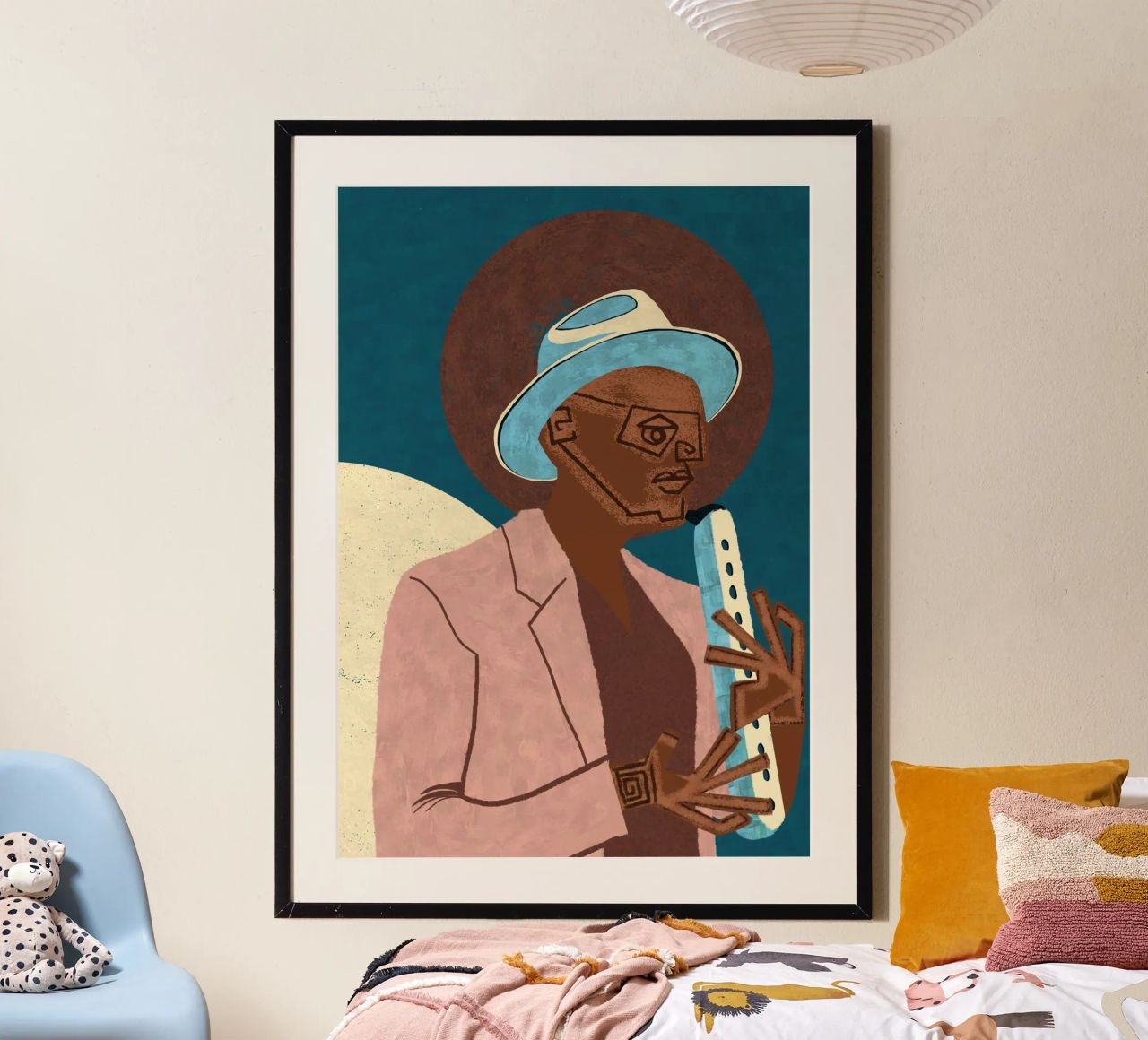 LE MUSICIEN XIII poster de Pictufy Sun & Spirit