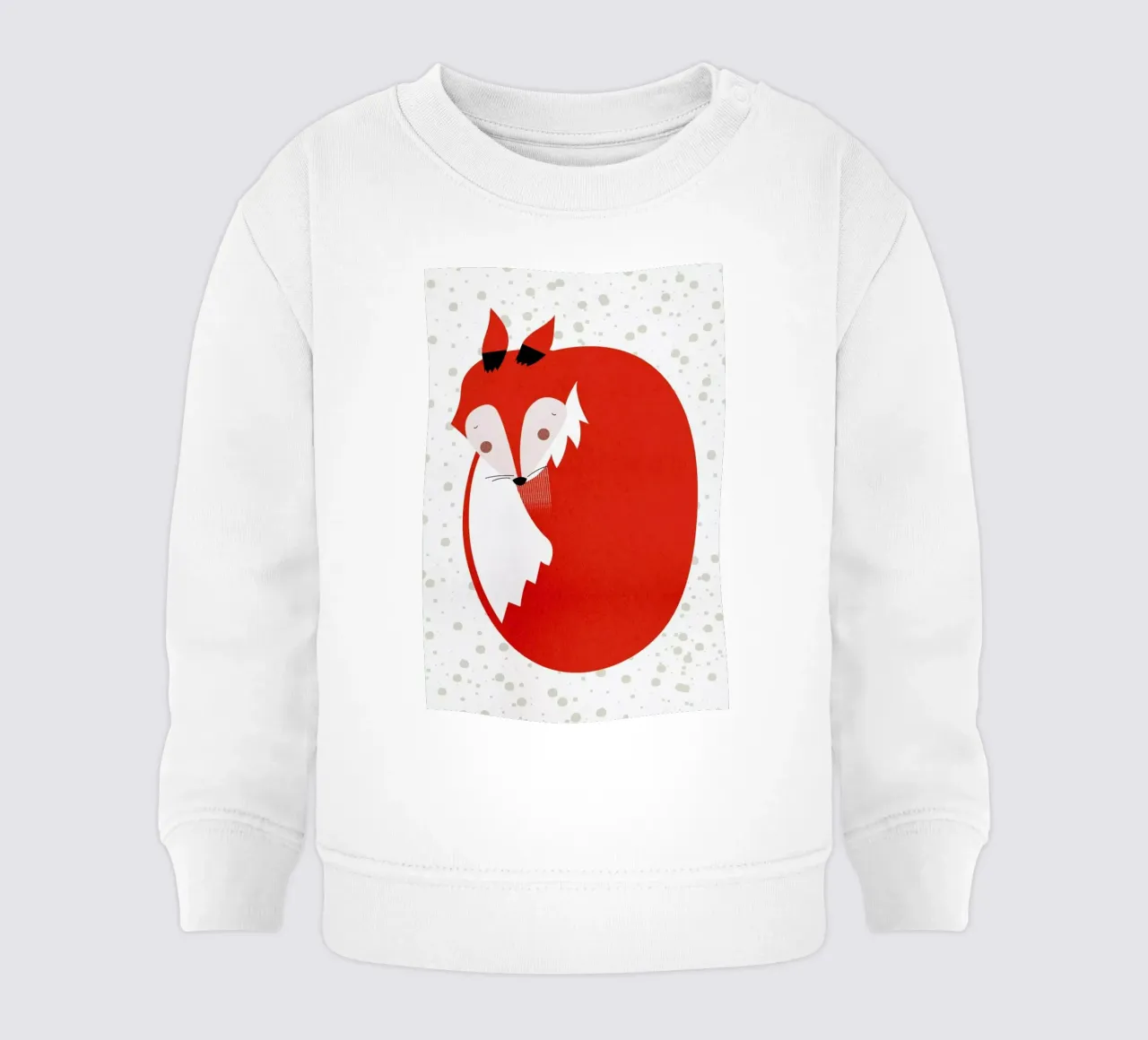 Sleepy Fox felpa neonato da Little Flourishes