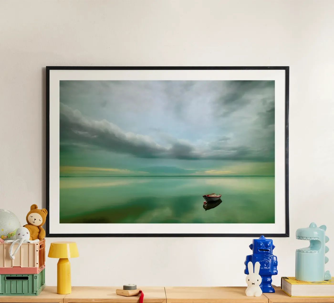 Boat Poster von Pictufy